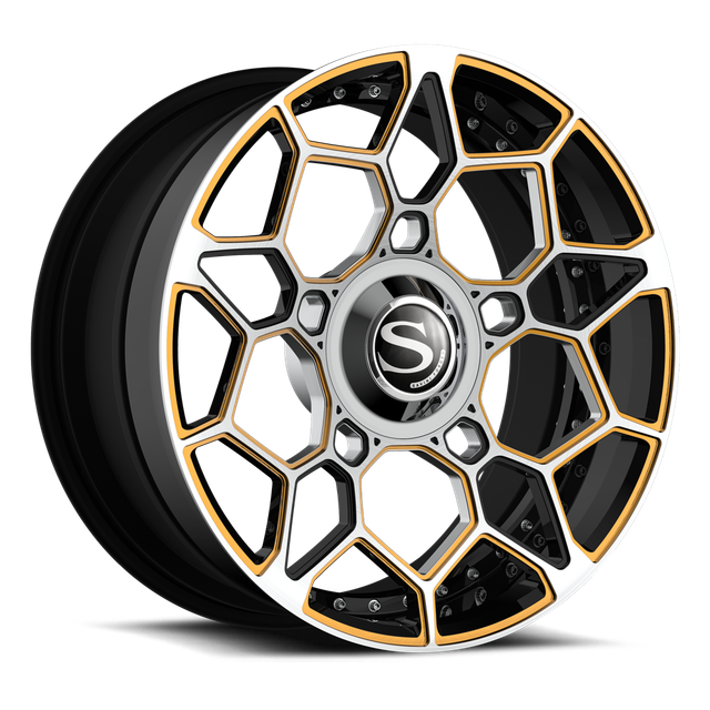 Savini SL5 · sl5d brushed with gold accents
