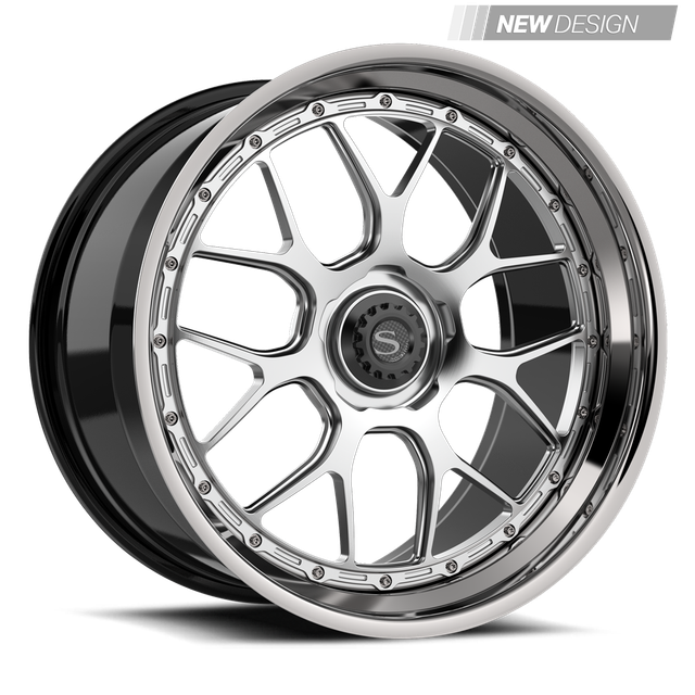 Savini SP-13L in brushed with chrome lip