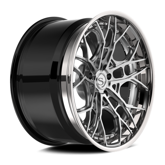 Savini SP-15L · sp 15 brushed with chrome lip · angle 02