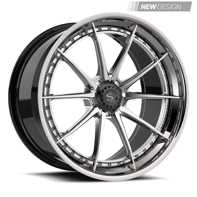 Savini SP-16L in brushed with chrome lip