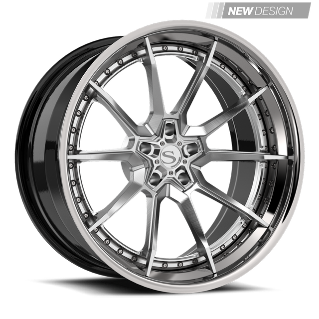 Savini SP-21L in brushed with chrome lip