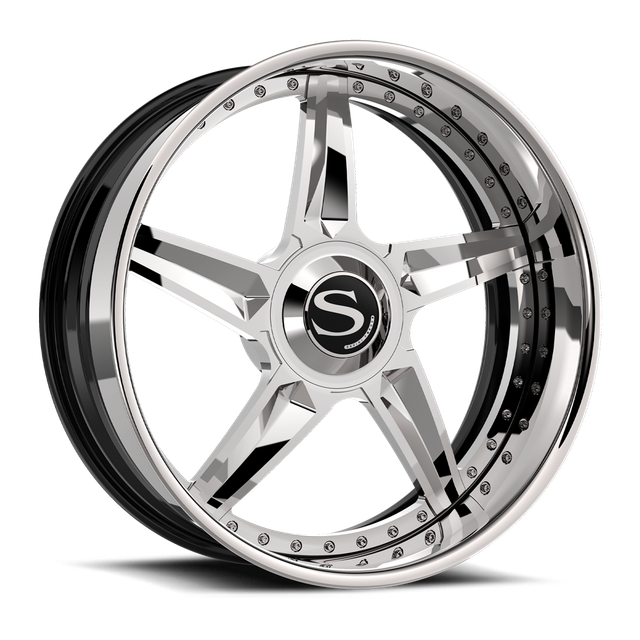 Savini SV101 · chrome with chrome lip