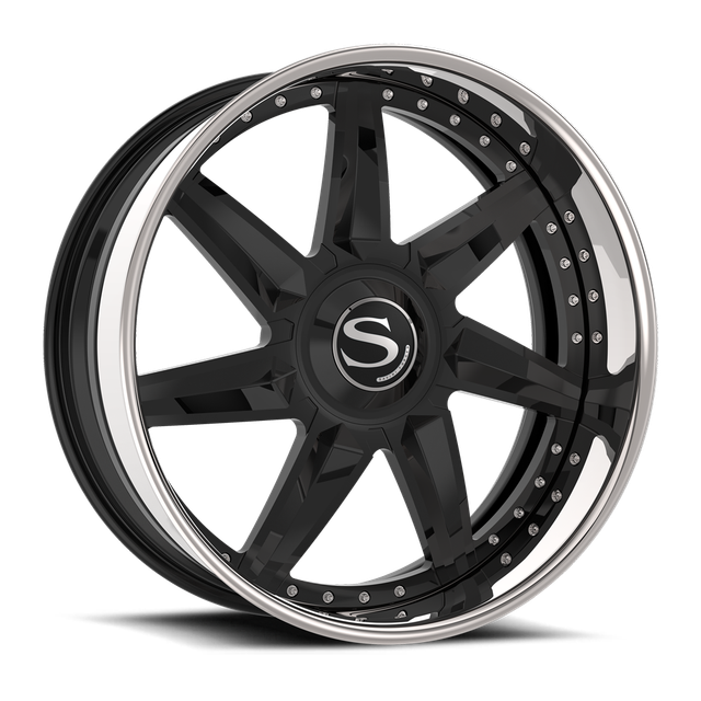Savini SV103 · black with chrome lip