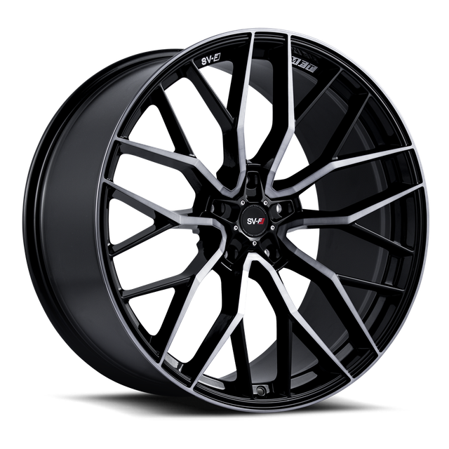 Savini SV-F2 · gloss black with double dark tint