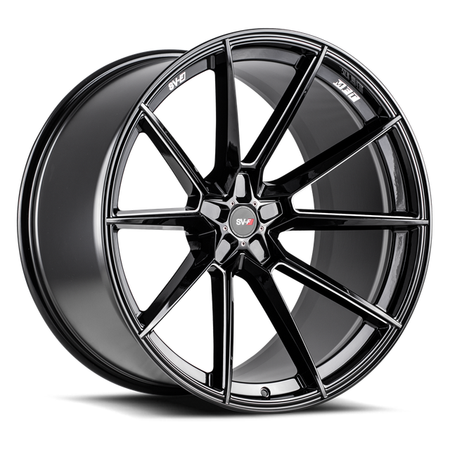 Savini SV-F4 · gloss black / milled