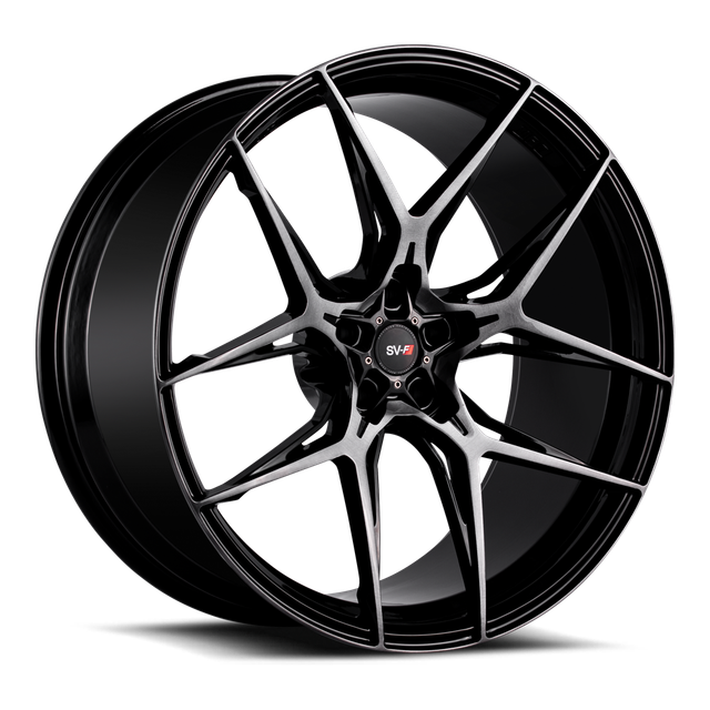 Savini SV-F5 · gloss black with double dark tint