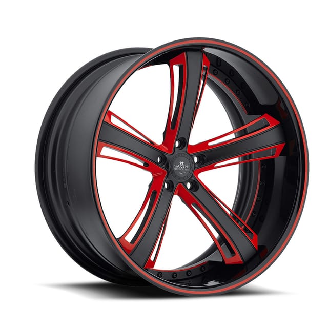 Savini SV56 XC · wheels forged sv56c xtreme concave red black