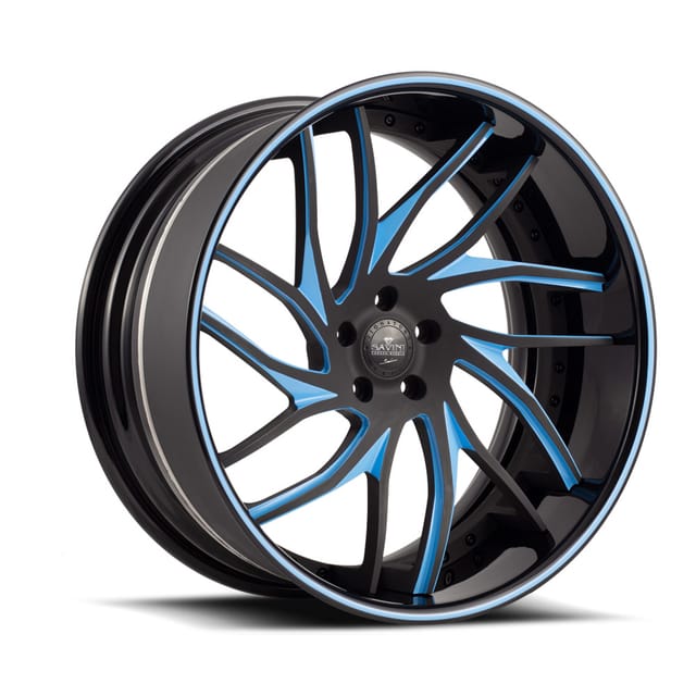 Savini SV62 XC · wheels forged sv62c xtreme concave black blue