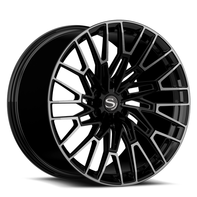 Savini X7 · gloss black / brushed double dark tint