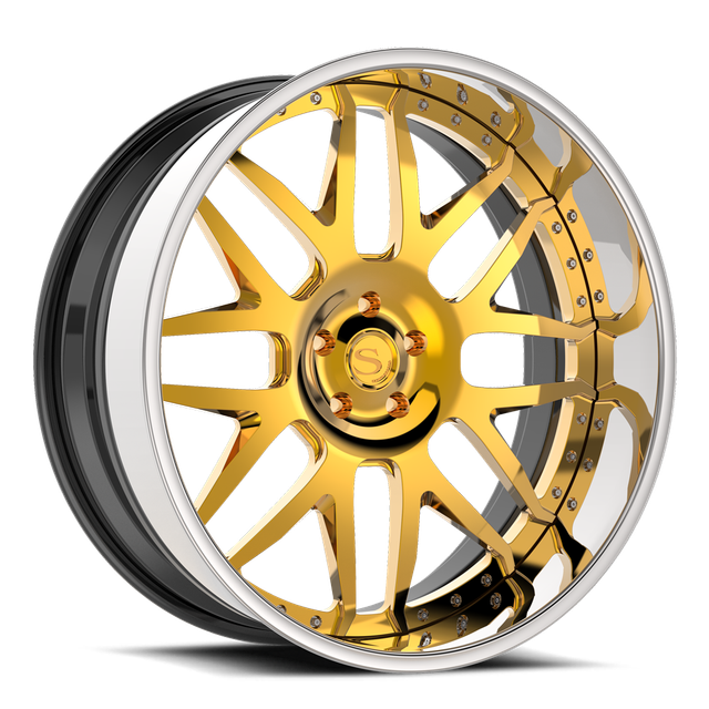 Savini SD-50 · gold with chrome lip