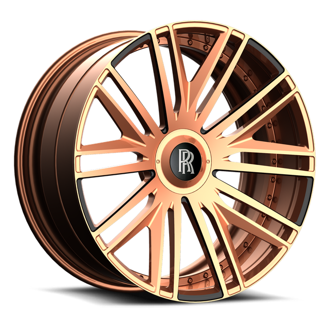 Savini SL2D · sl2 rose gold with matte black accents · angle 01