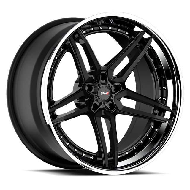 Savini SV-F3 L · sv f f3 forged black with high polish lip