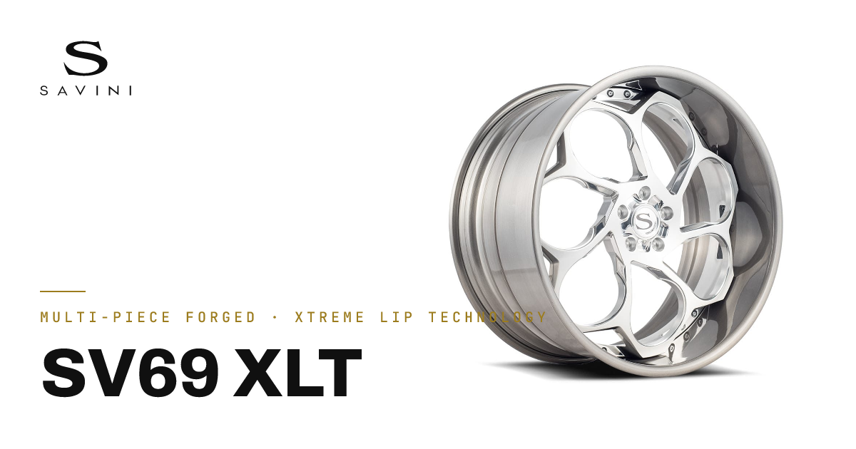 SV69 XLT Forged Wheel · Multi-Piece Forged · Savini Wheels