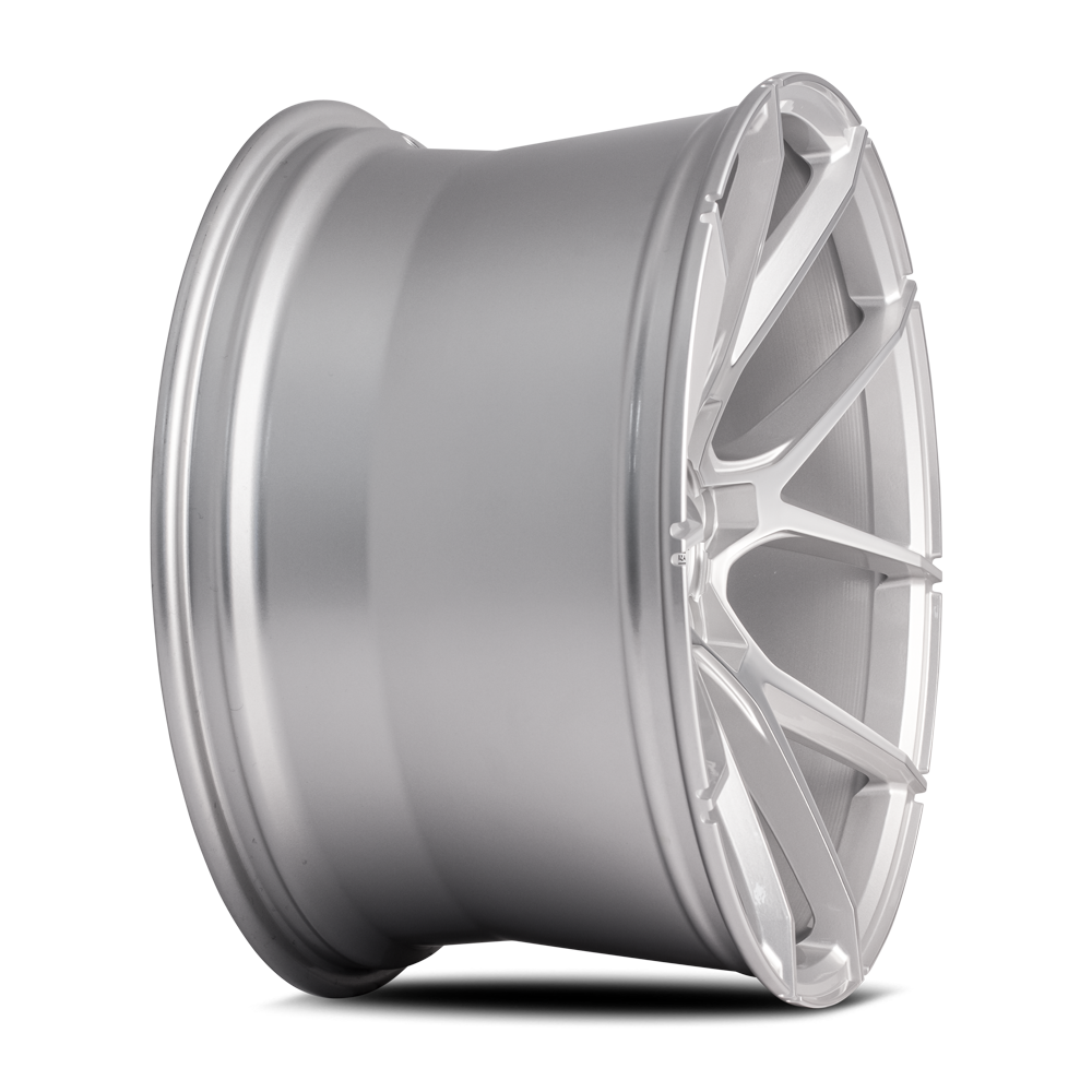 Brushed Silver Deep Concave
